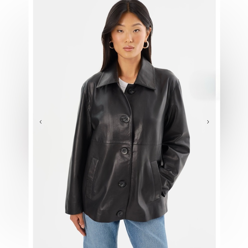LAMARQUE Presley Leather Jacket size Small
